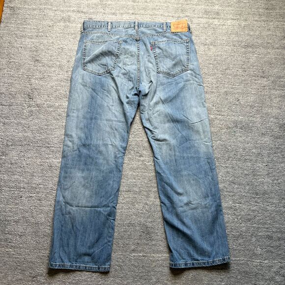 Levis 559 Mens Jeans Straight Leg Regular Fit Denim Lightweight 40x30 - Picture 1 of 10